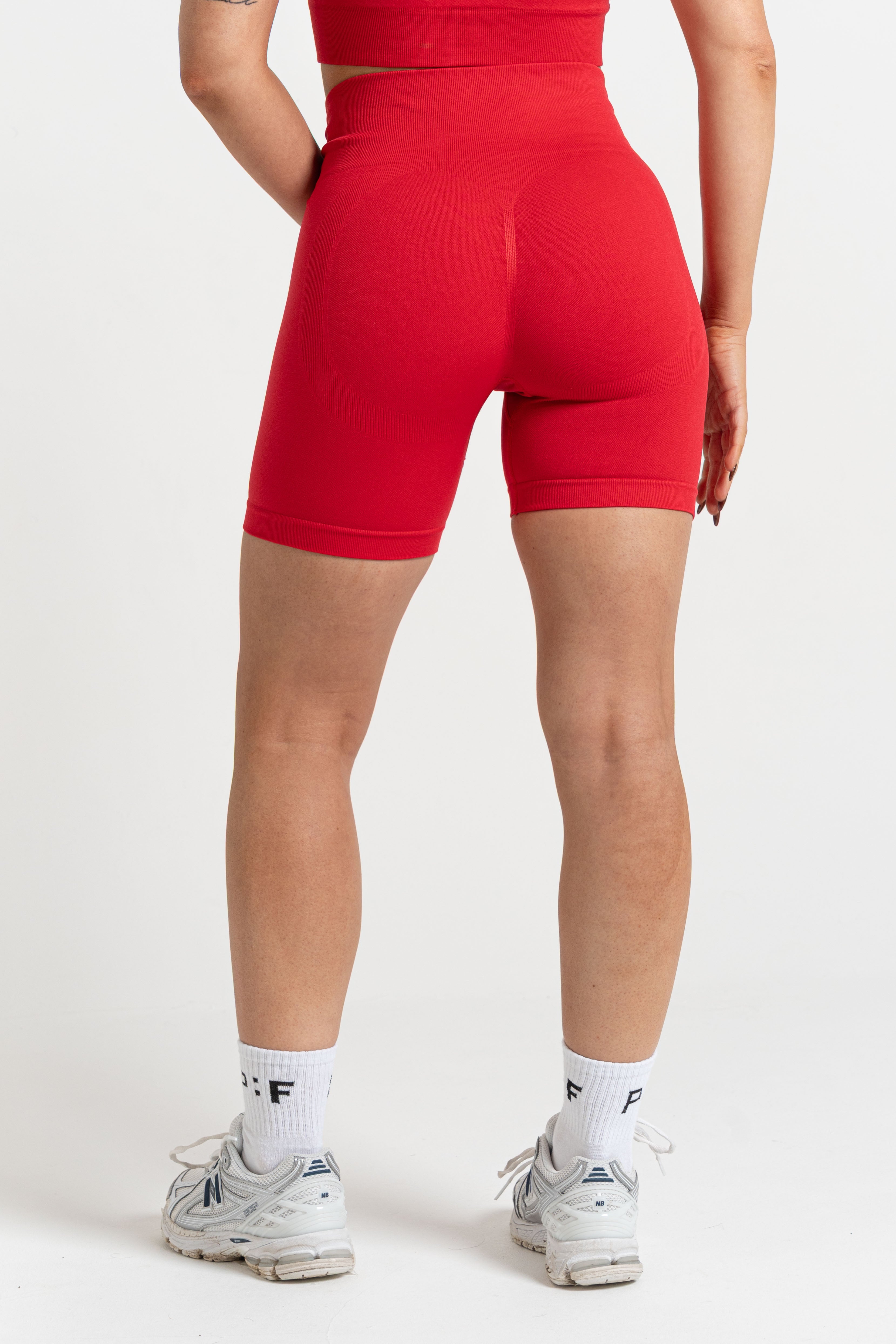Isabella Cycling Shorts Strawberry Red