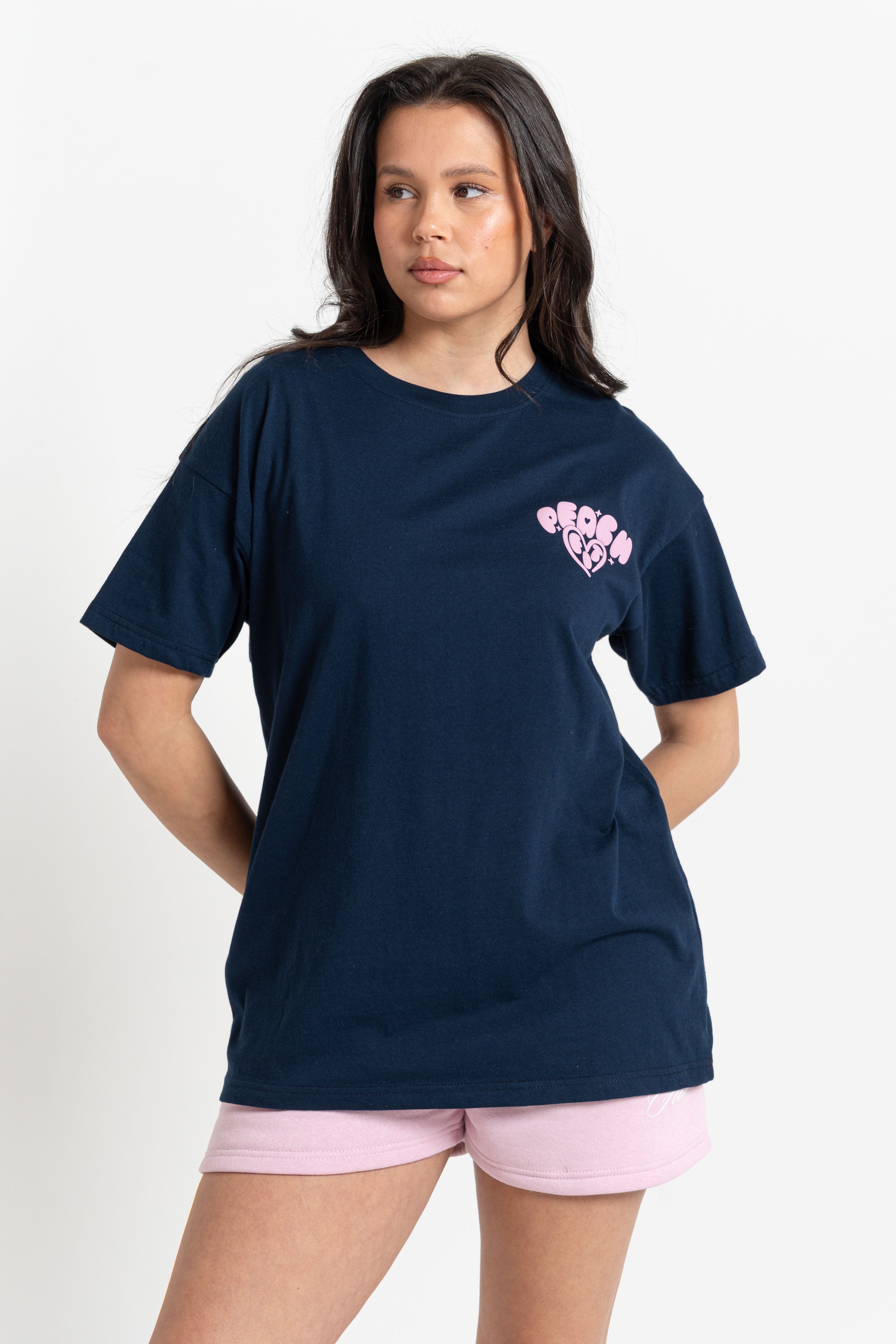 Heart T-shirt Navy