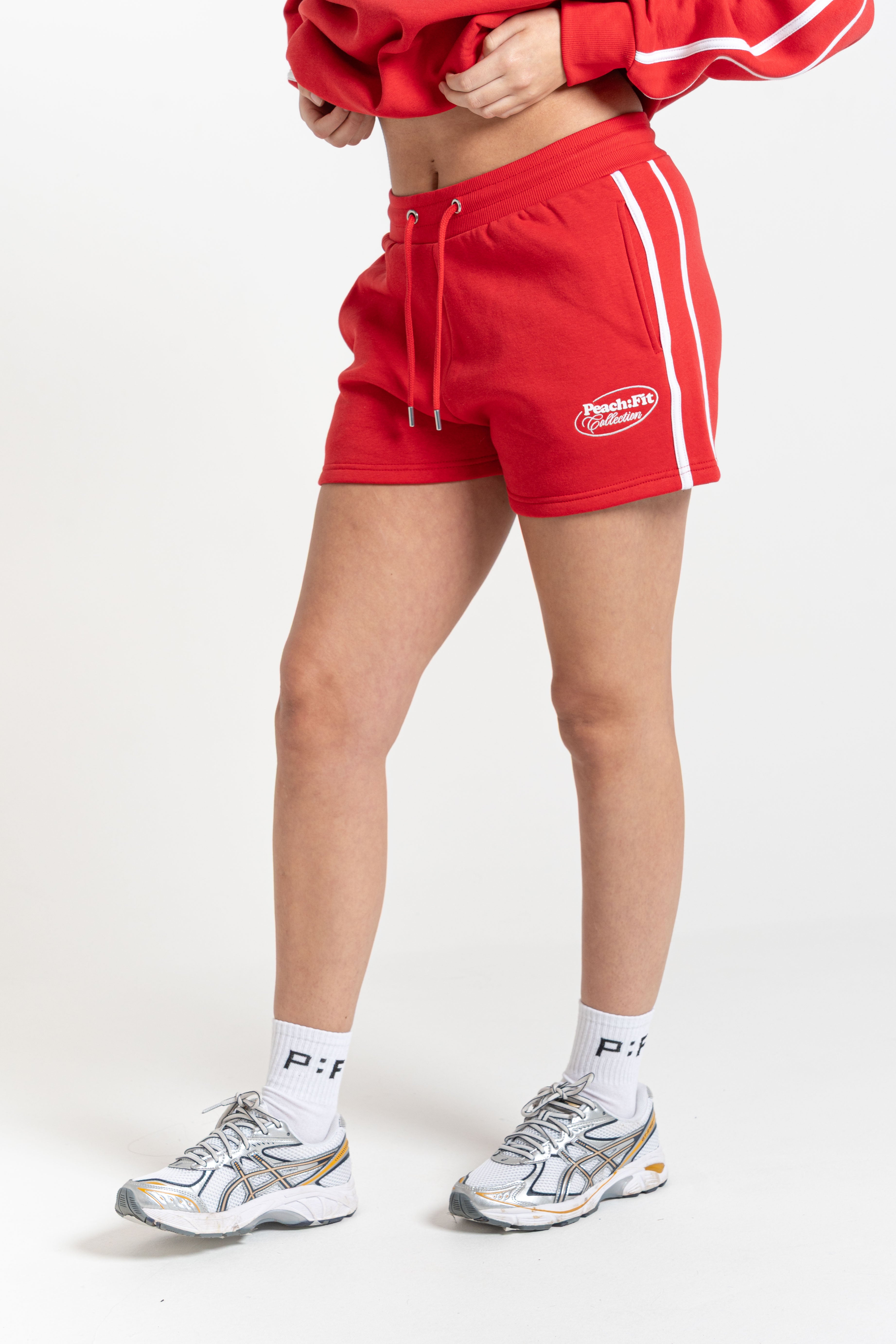 Laelia Shorts Strawberry Red