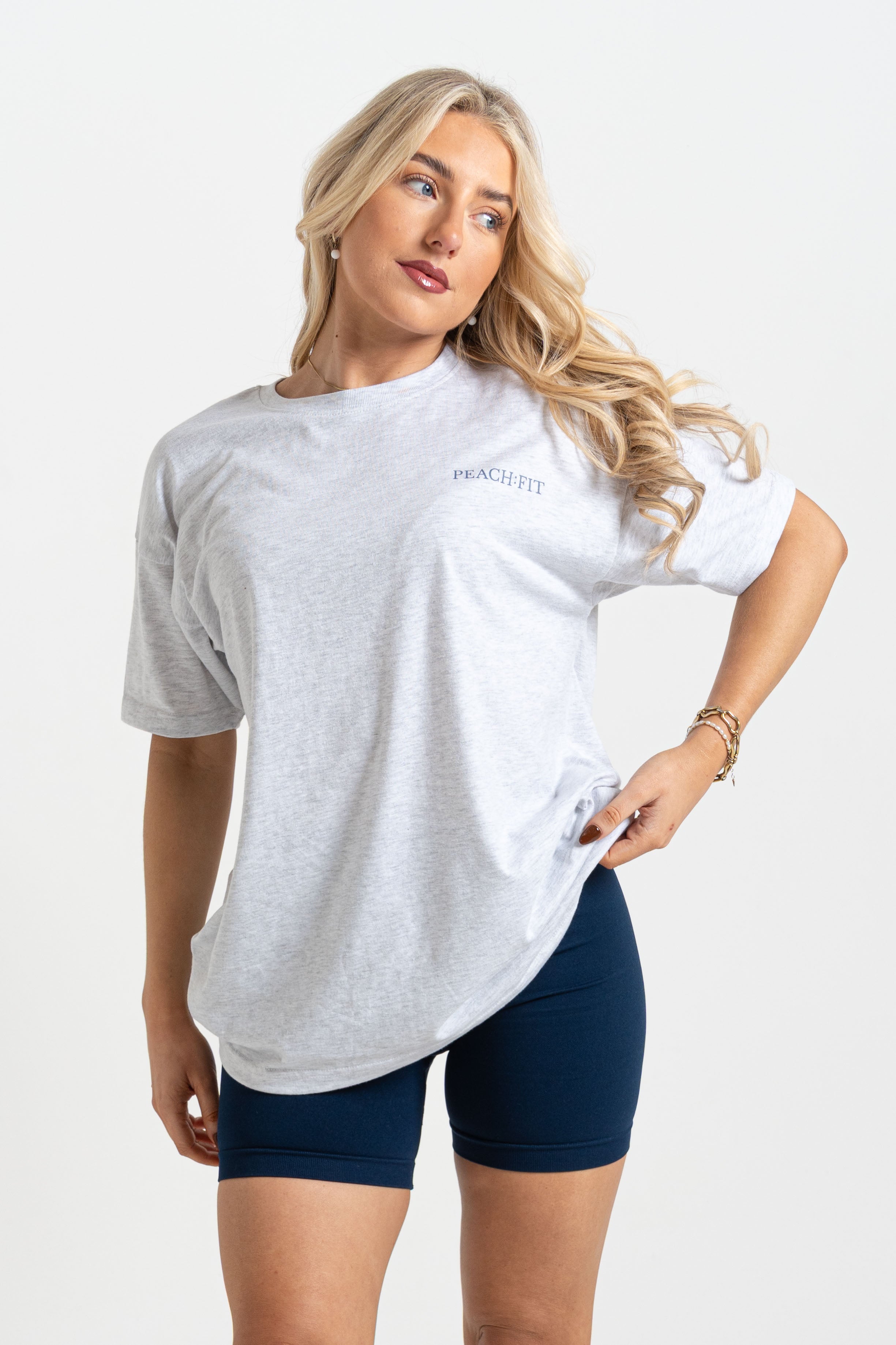 Heather T-shirt Ice Marl