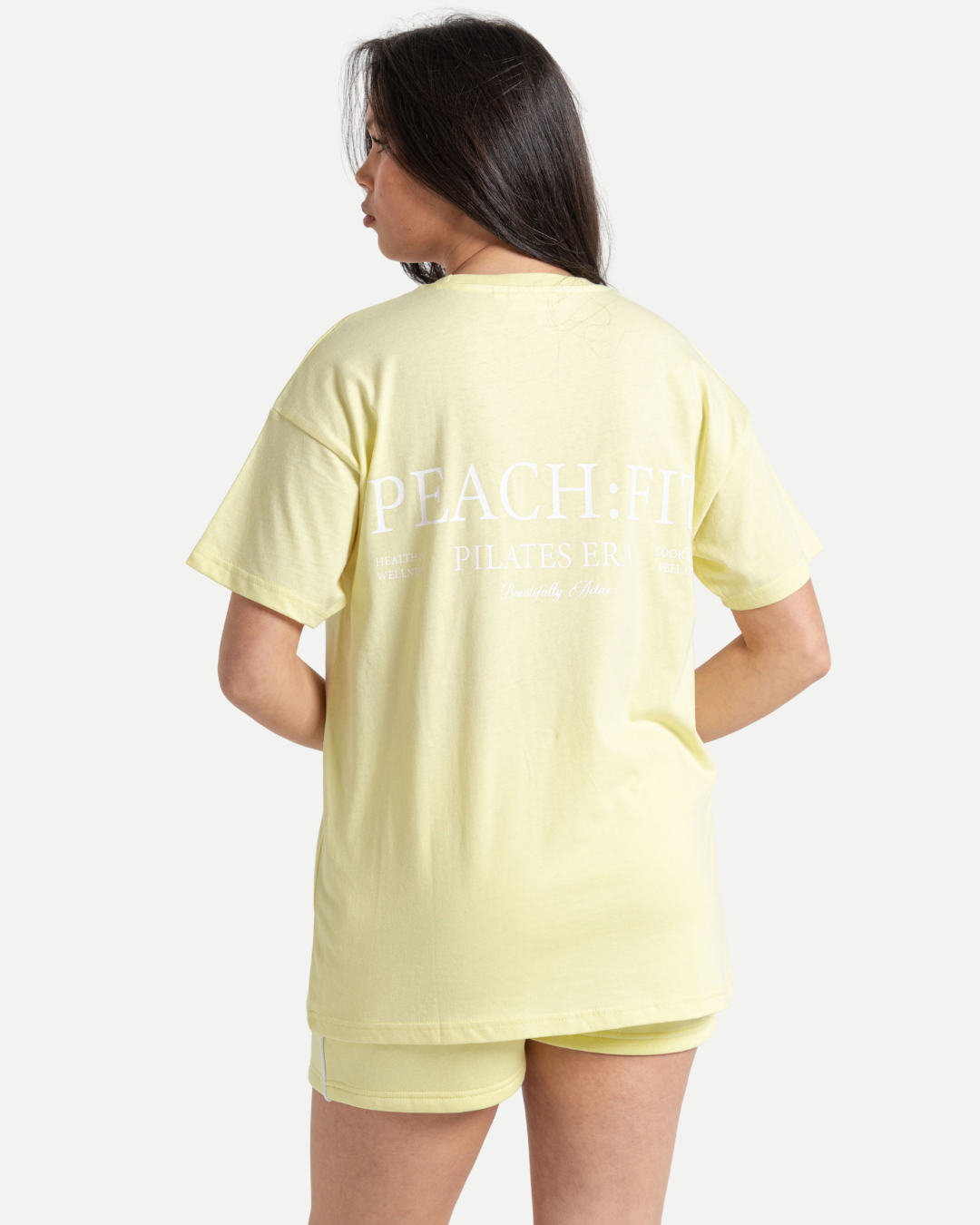 Heather T-shirt Pastel Yellow