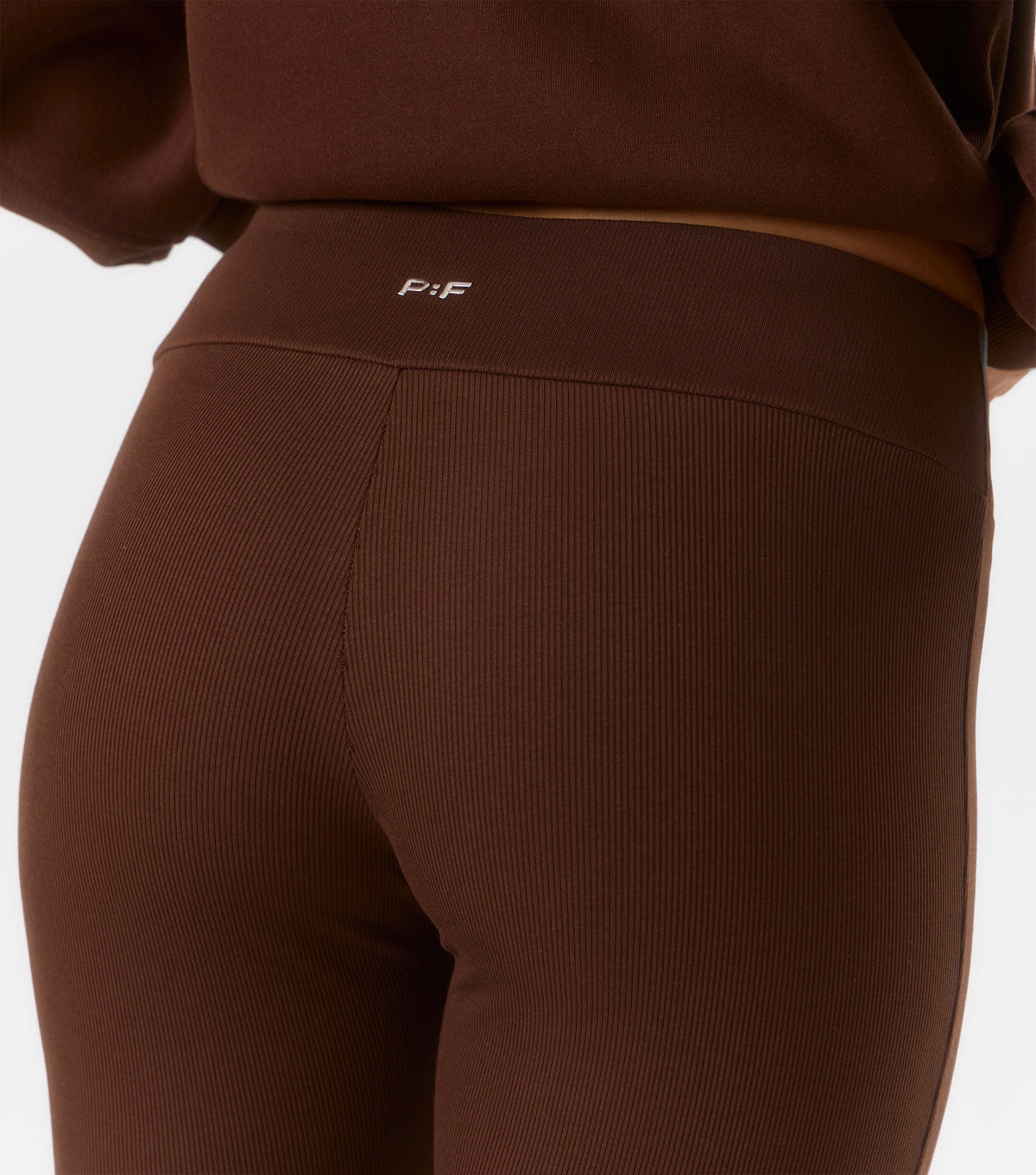 Harlow Ribbed Leggings Pecan