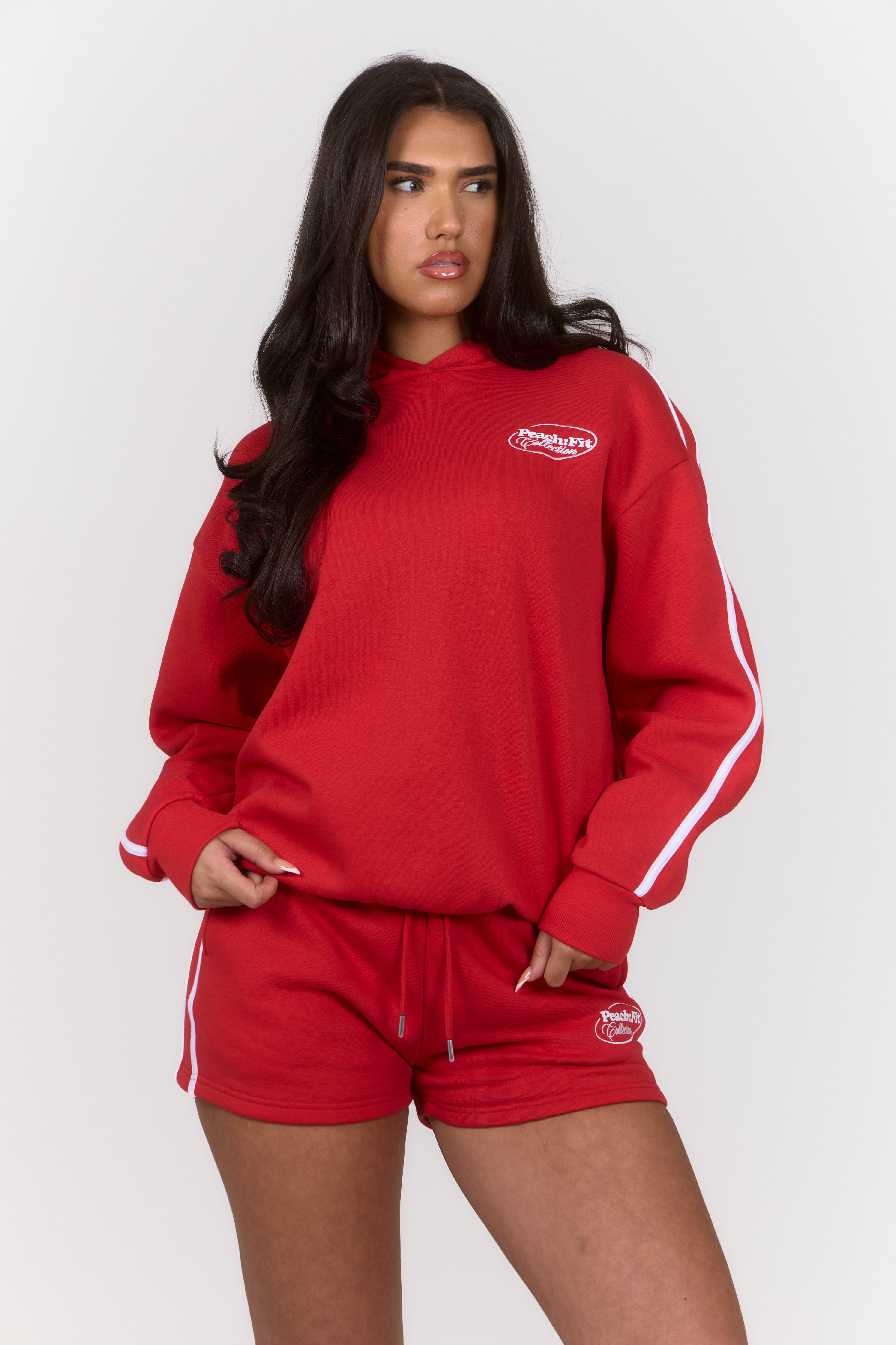 Laelia Hoodie Strawberry Red