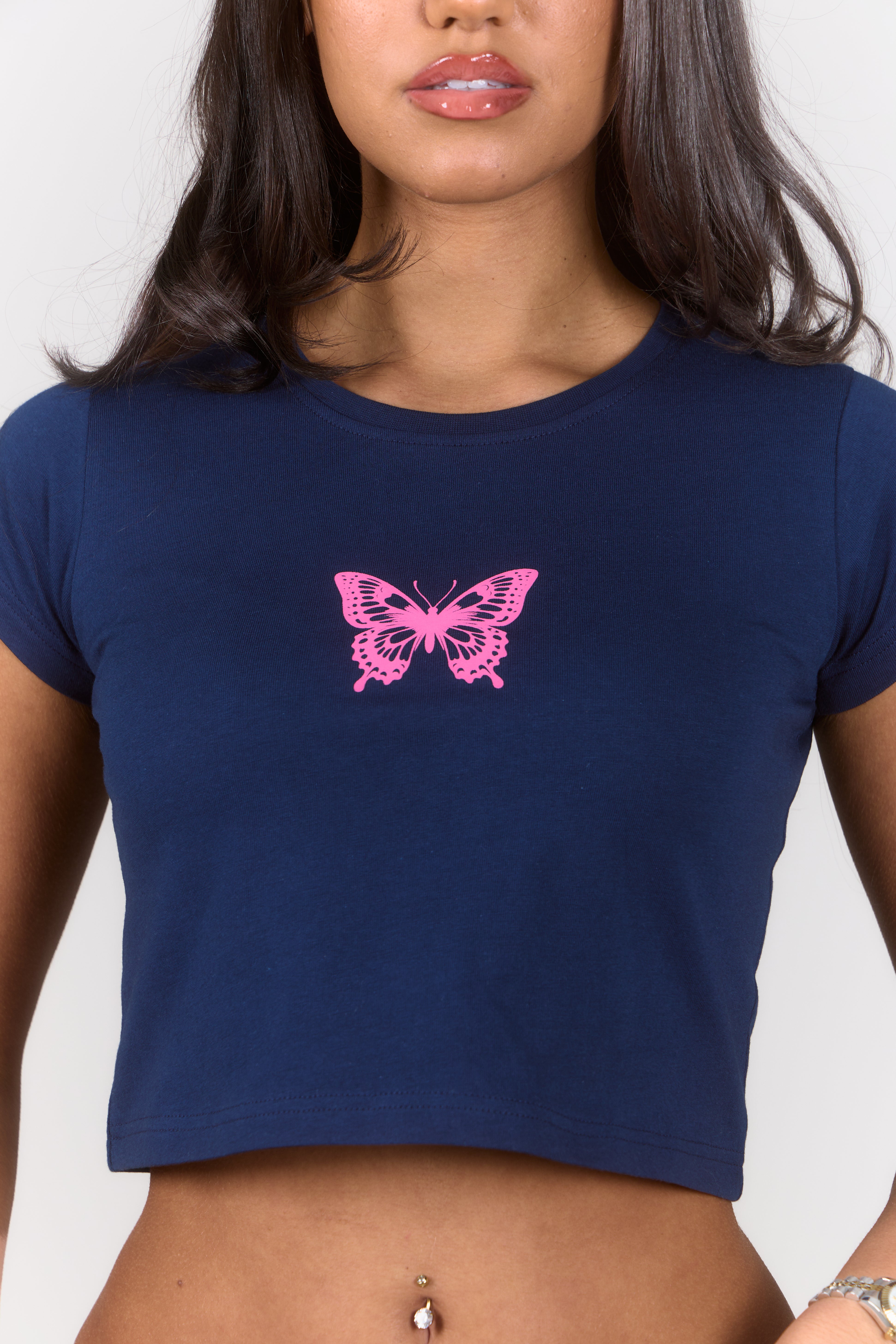 Butterfly Bay T-shirt Navy