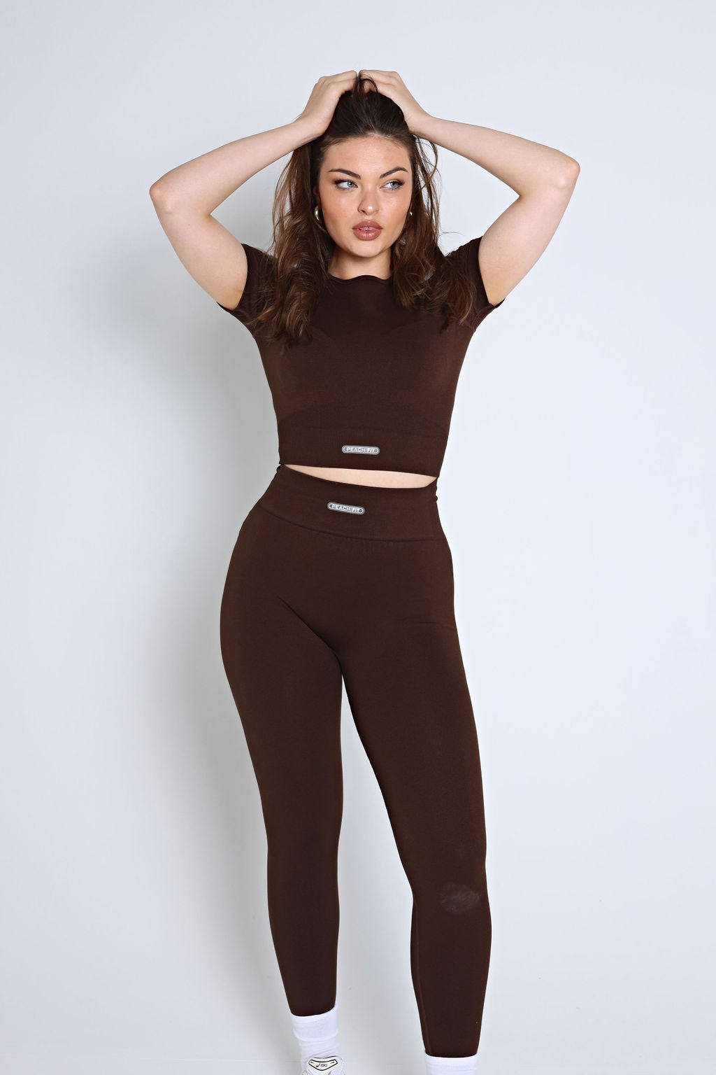 Nina Seamless Leggings - Chocolate