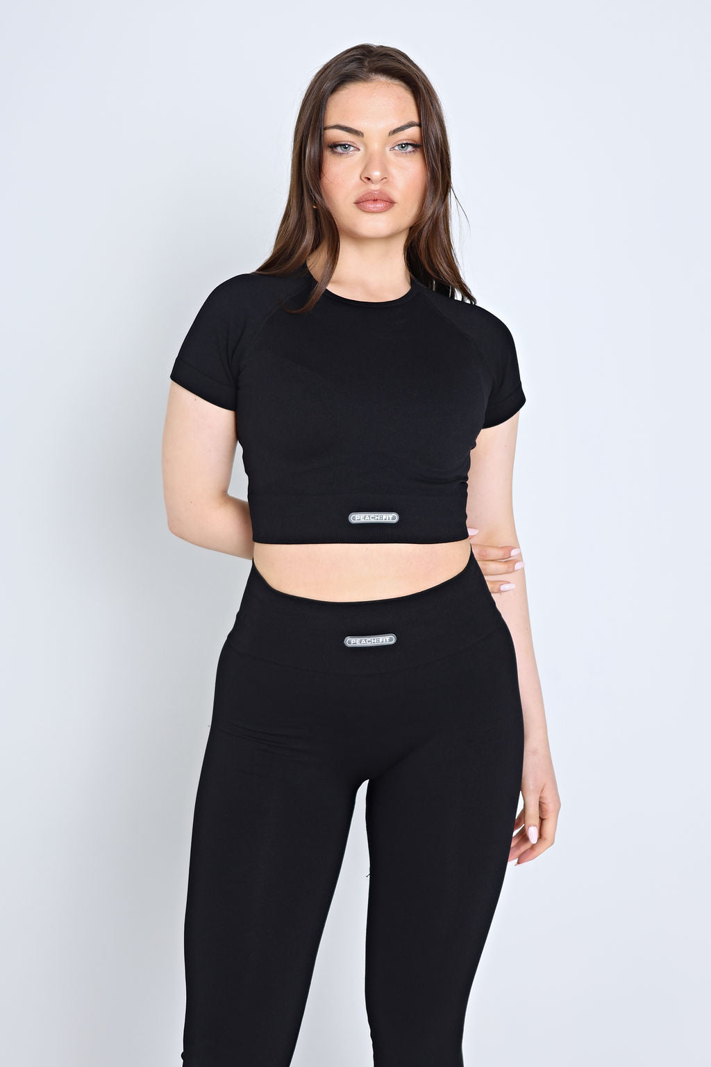 Libby Seamless Crop Top - Back