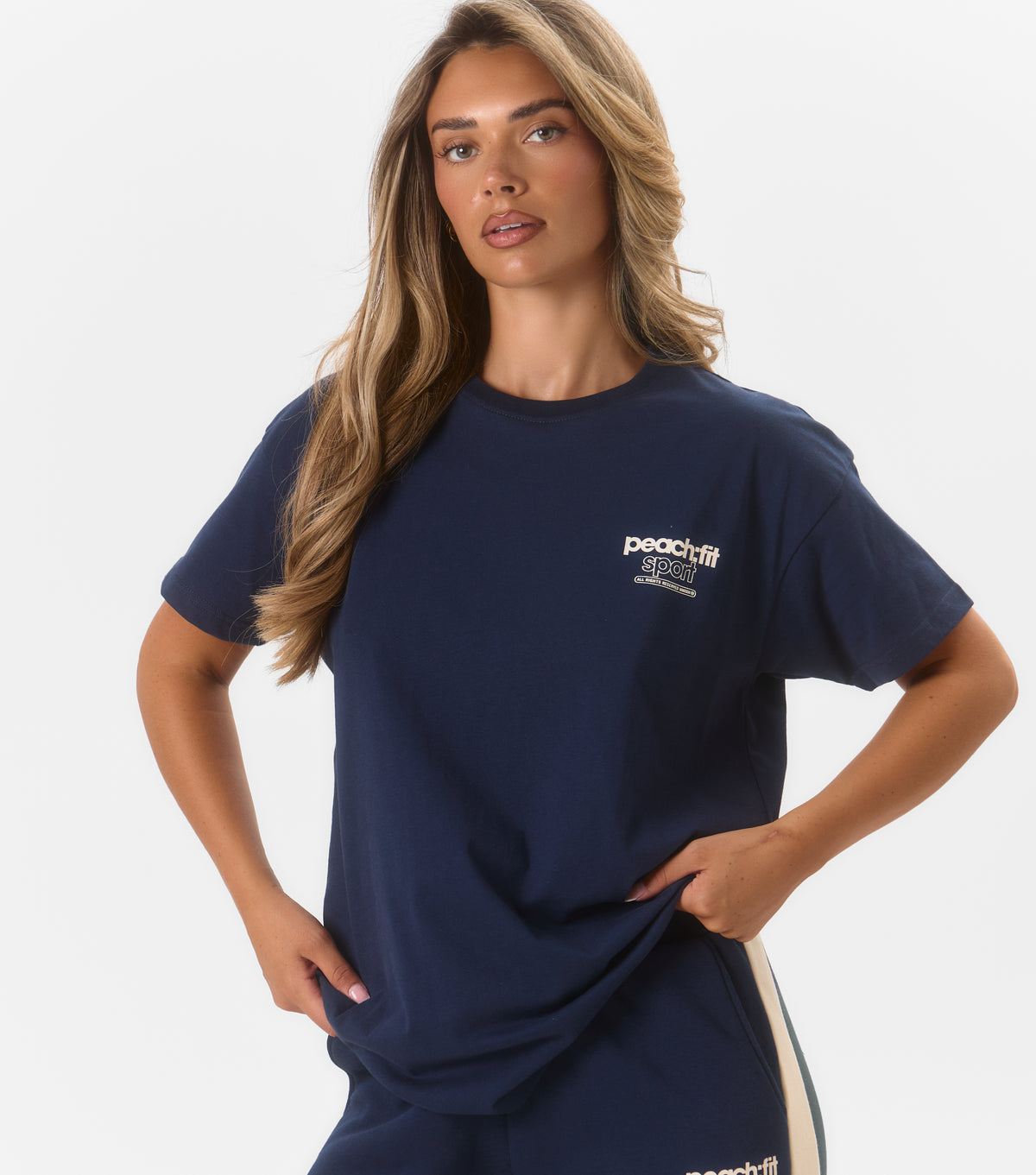 Oriana T-Shirt Navy