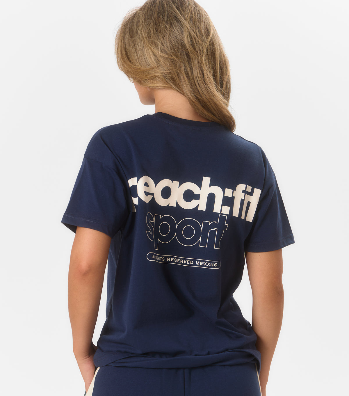 Oriana T-Shirt Navy