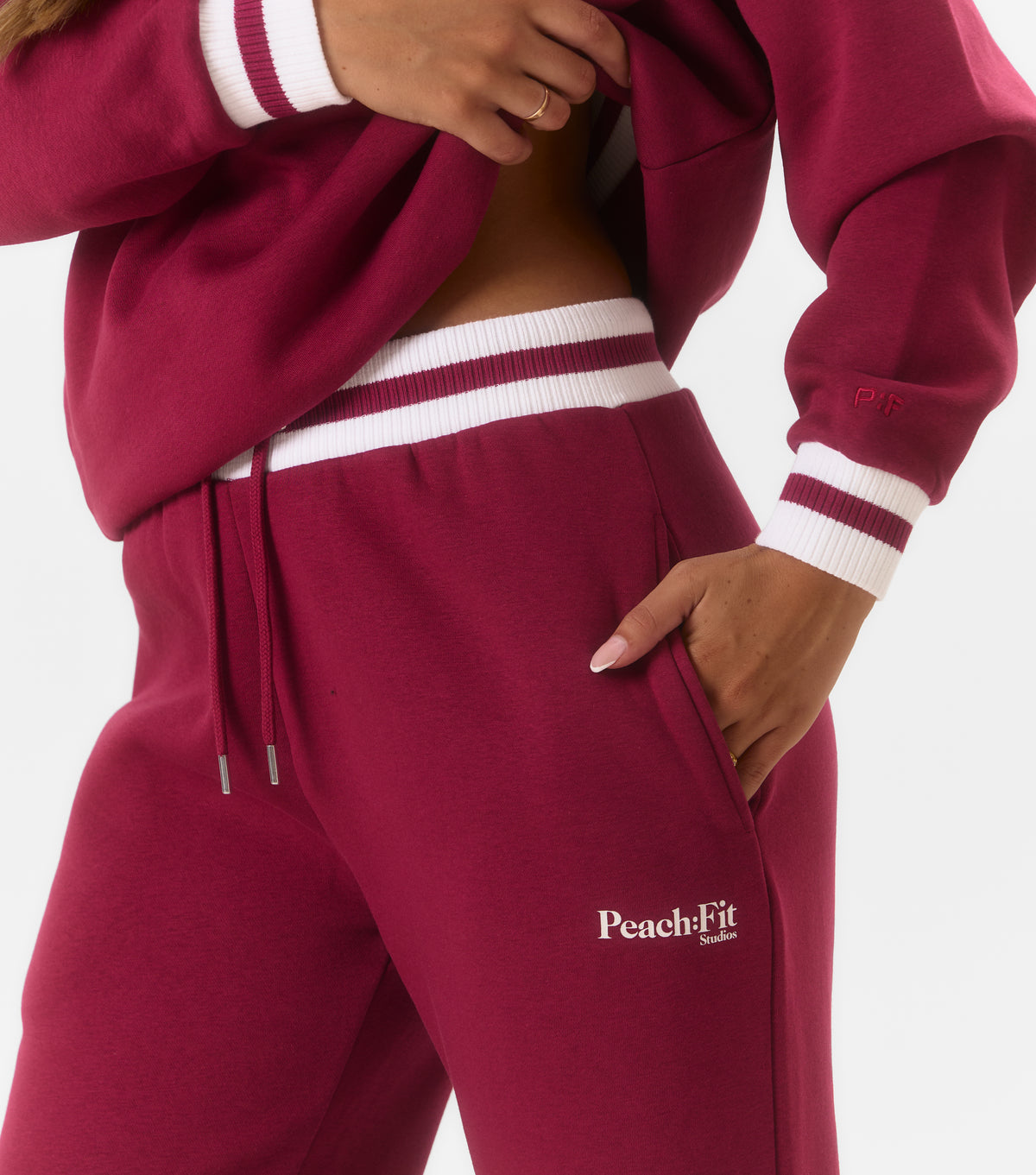 Kamila Joggers Dark Cherry