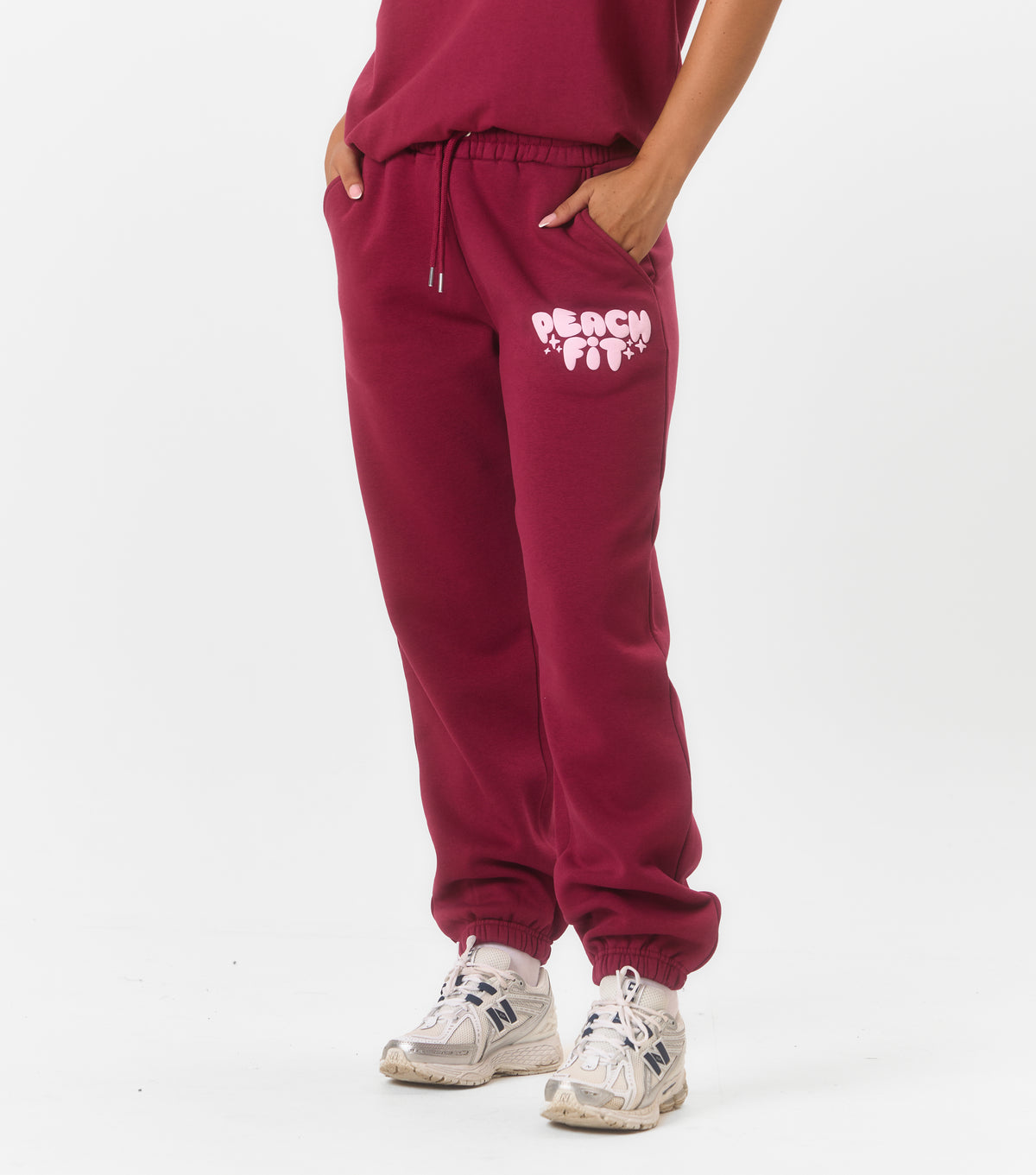 Cosy Dept Joggers Dark Cherry