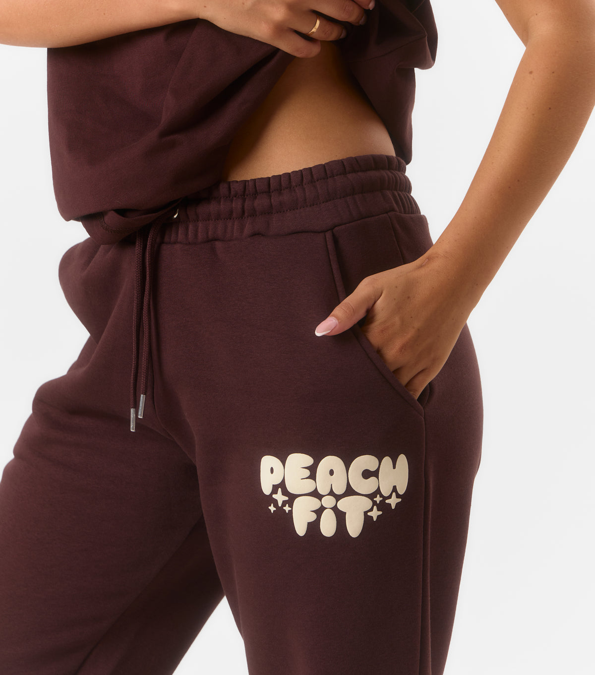 Cosy Dept Joggers Coffee Bean
