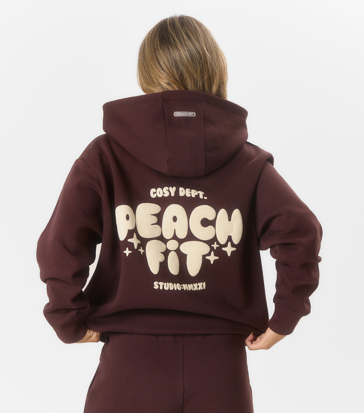 Cosy Dept Hoodie Coffee Bean