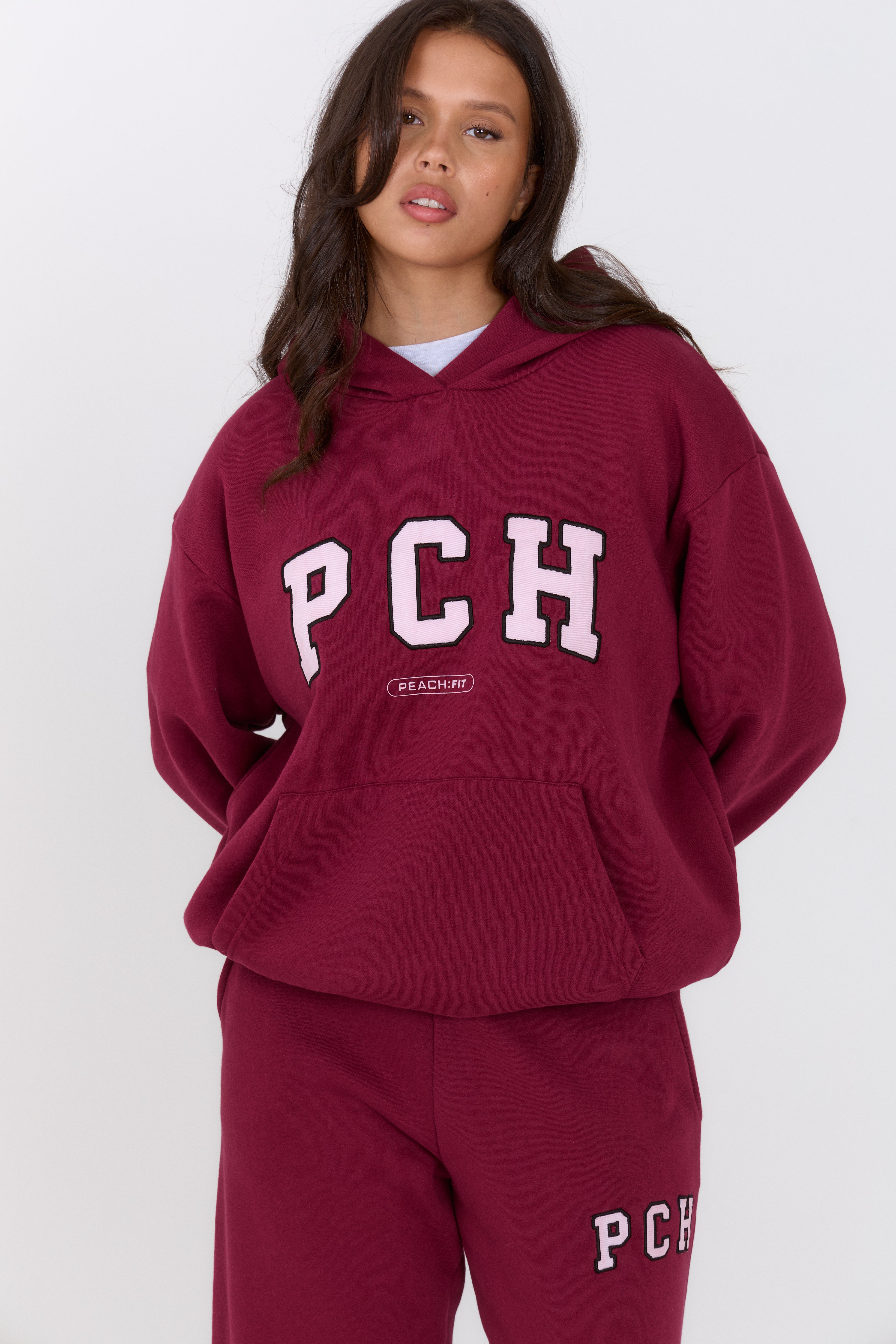 Ivy Hoodie Burgundy