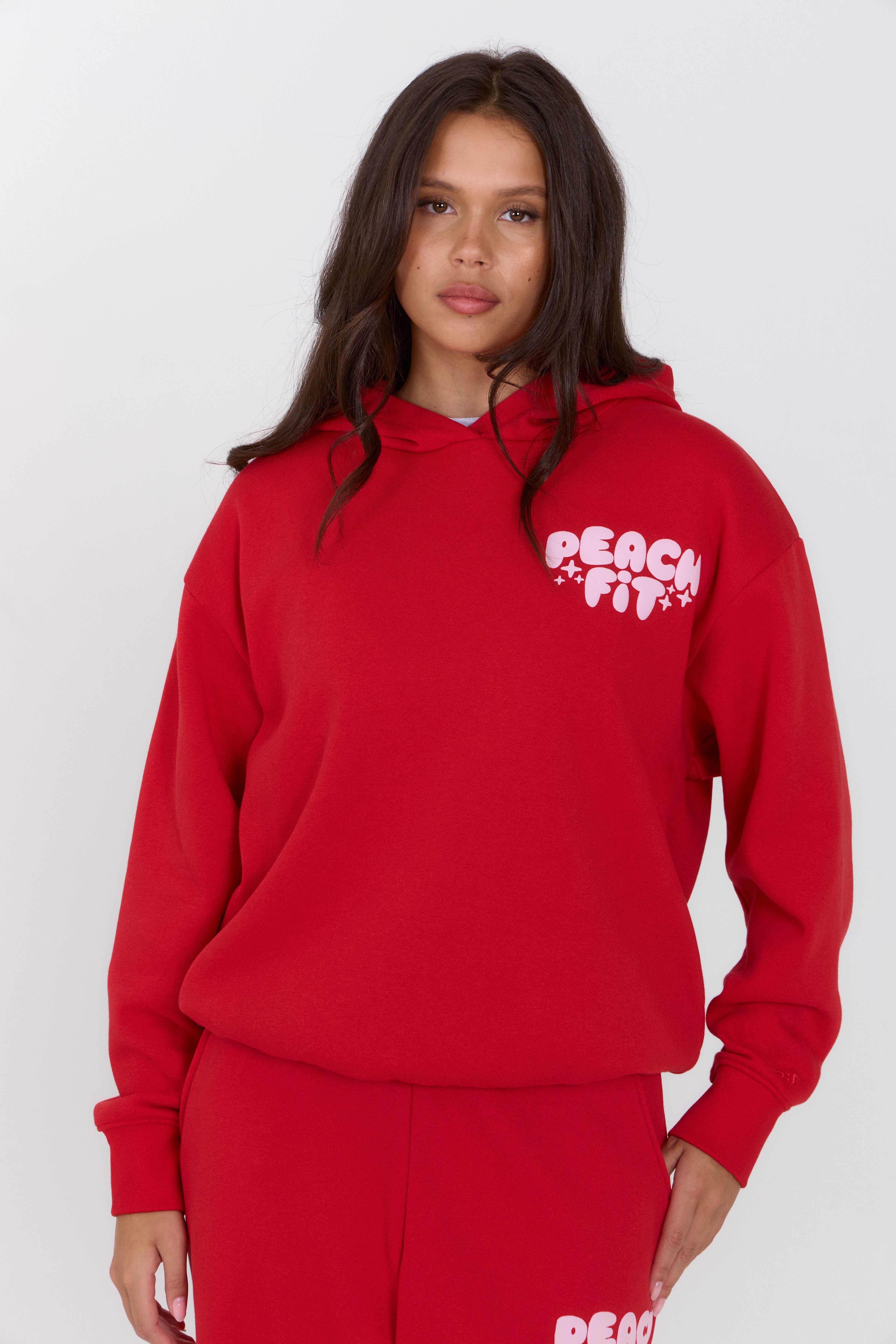 Cosy Dept Hoodie Red