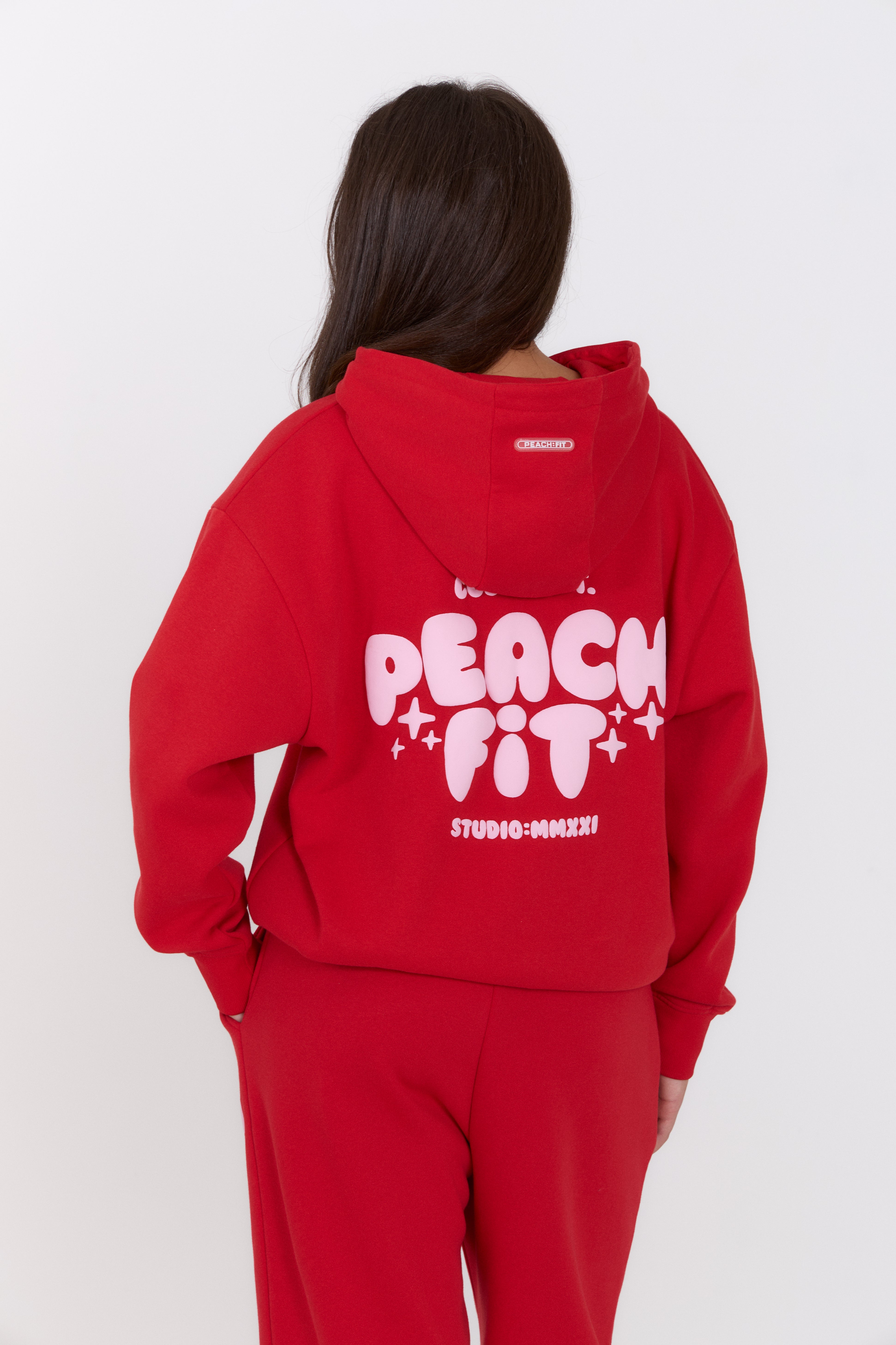 Cosy Dept Hoodie Red