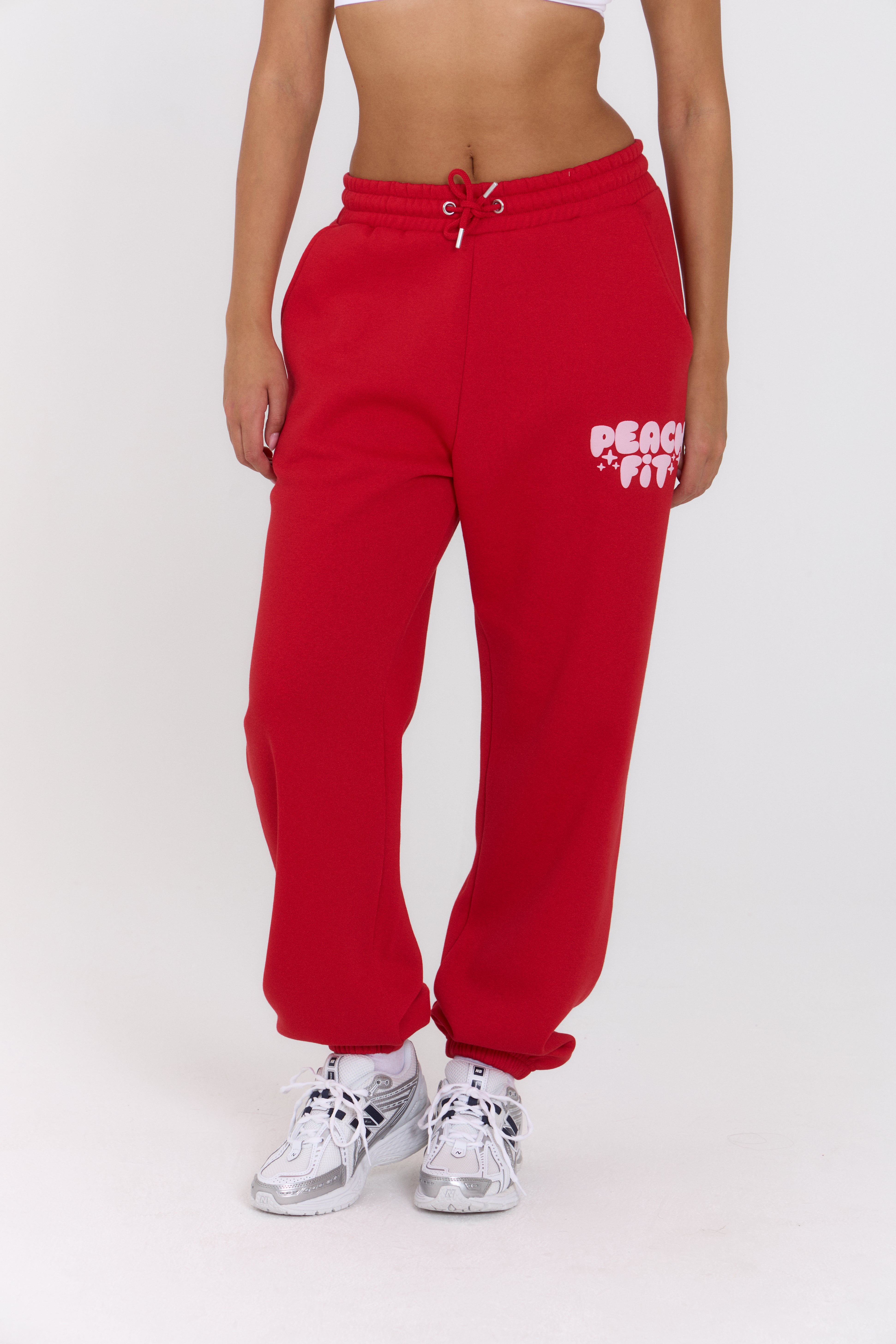 Cosy Dept Joggers Red