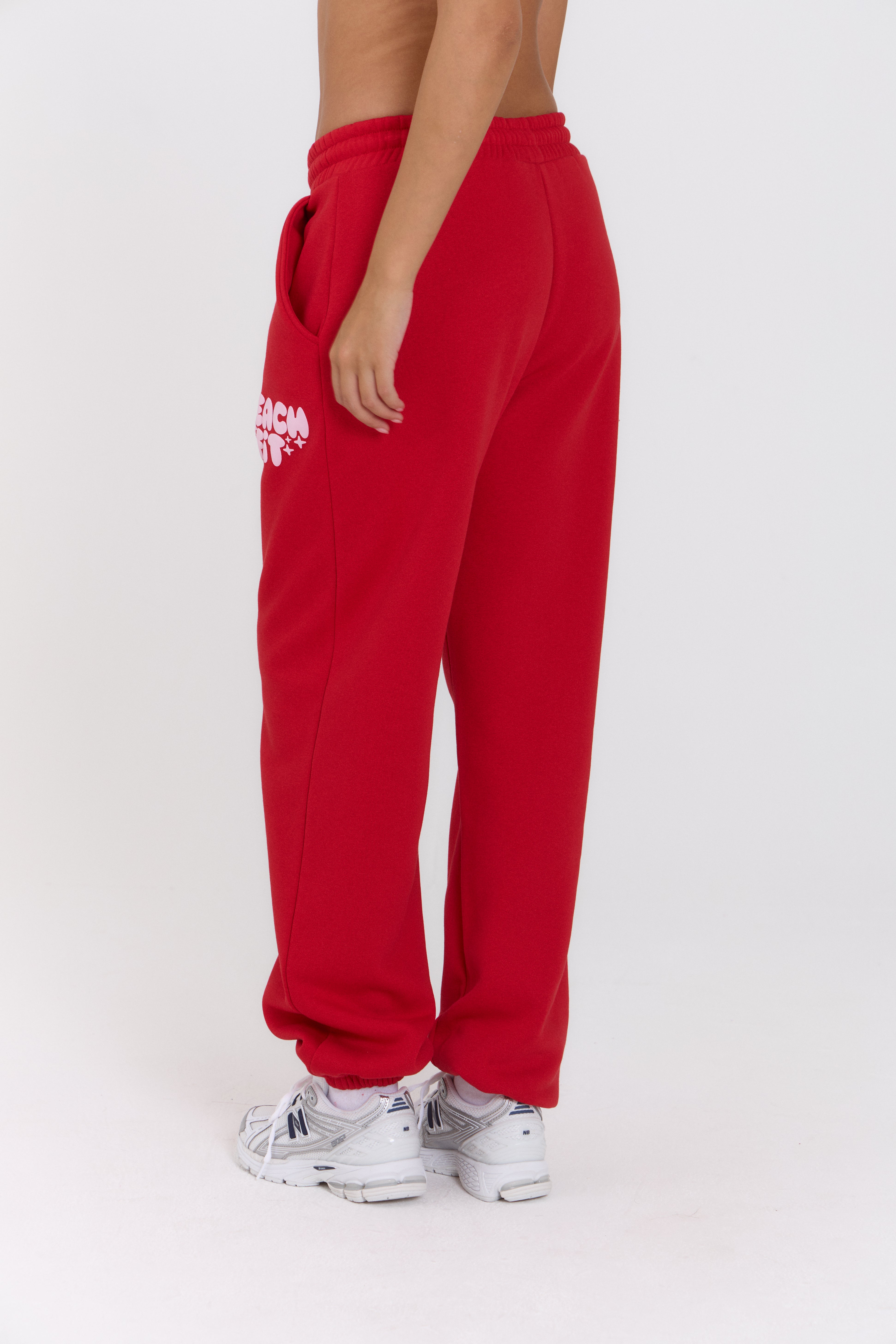 Cosy Dept Joggers Red
