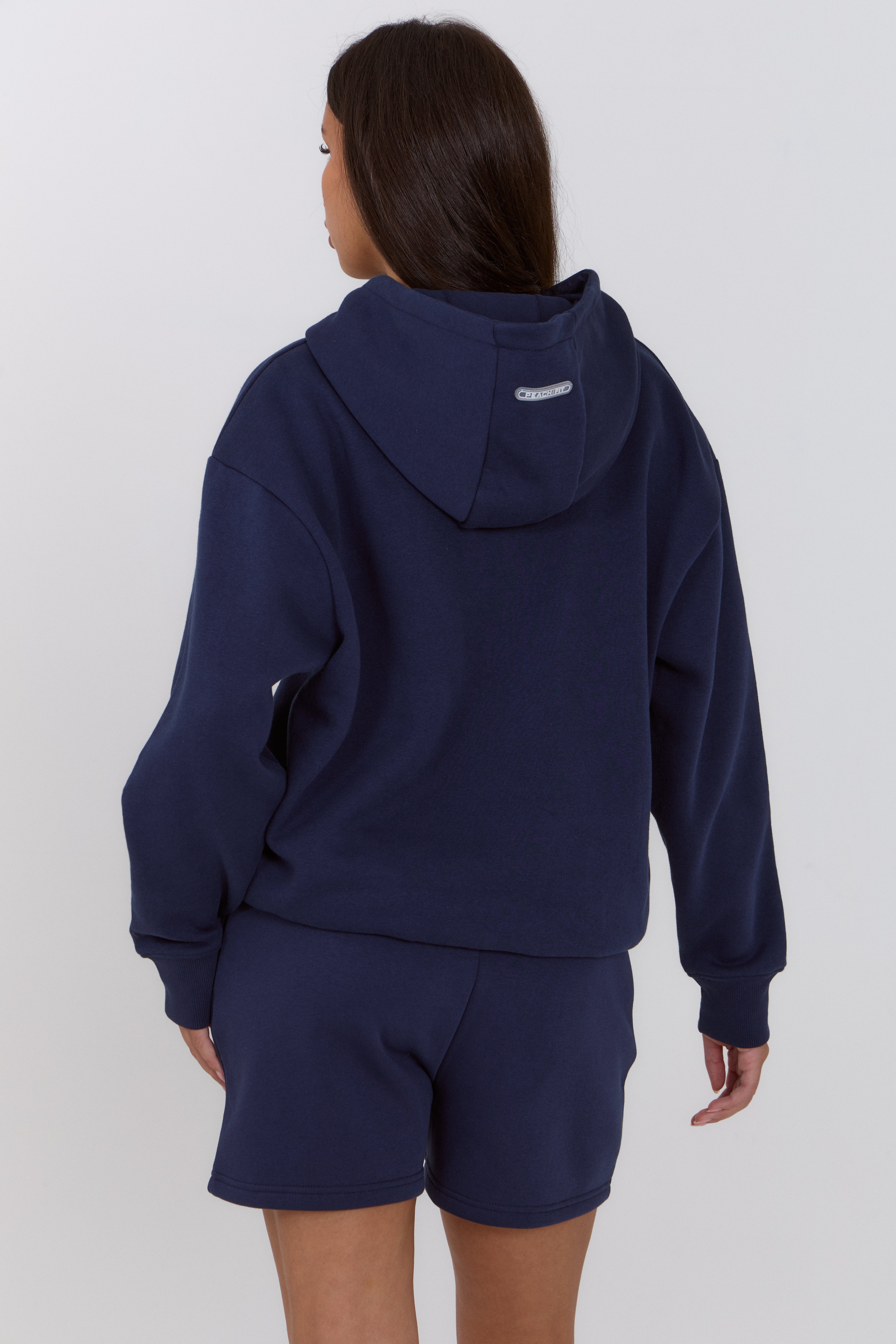 Retro Hoodie Navy
