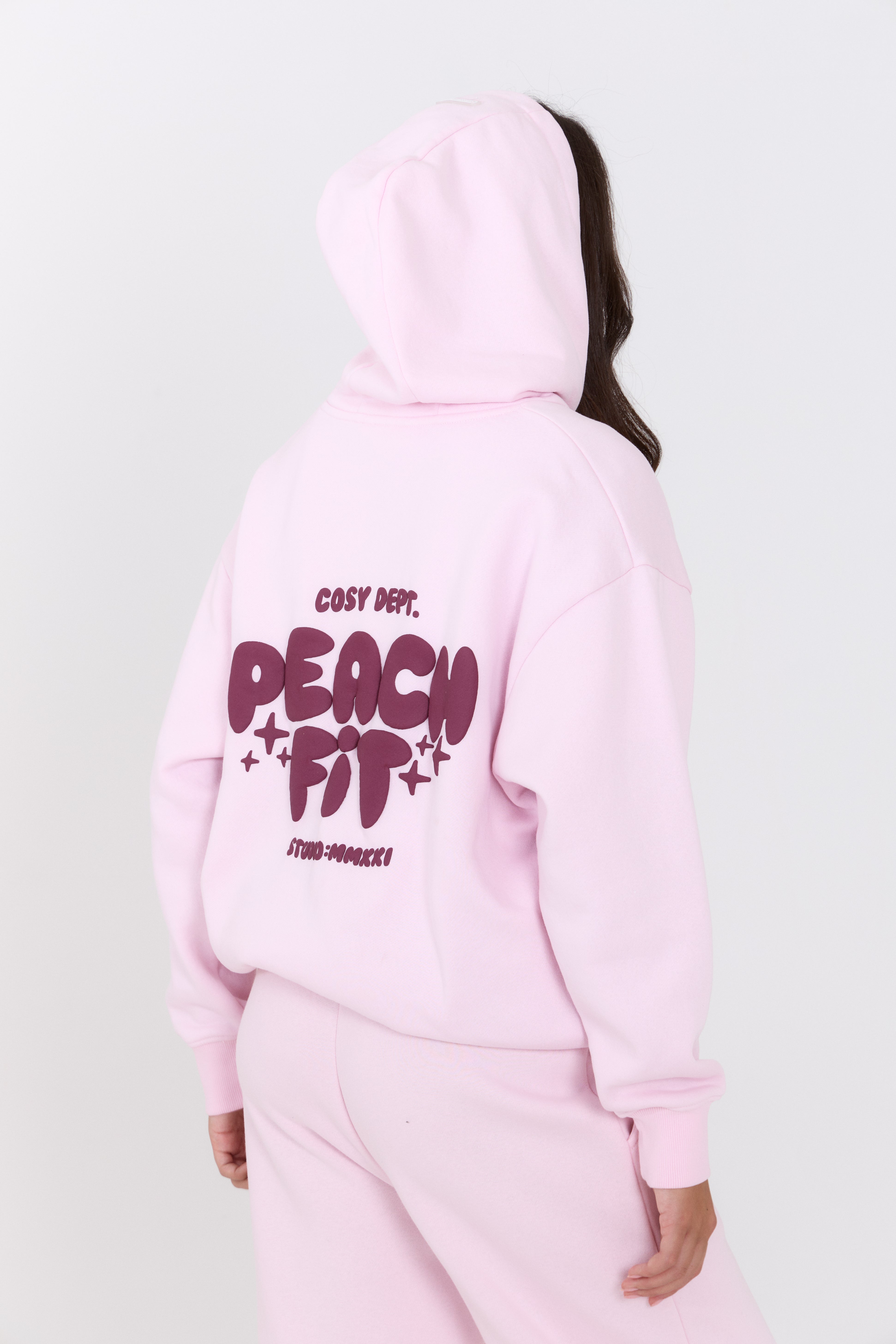 Cosy Dept Hoodie Pink