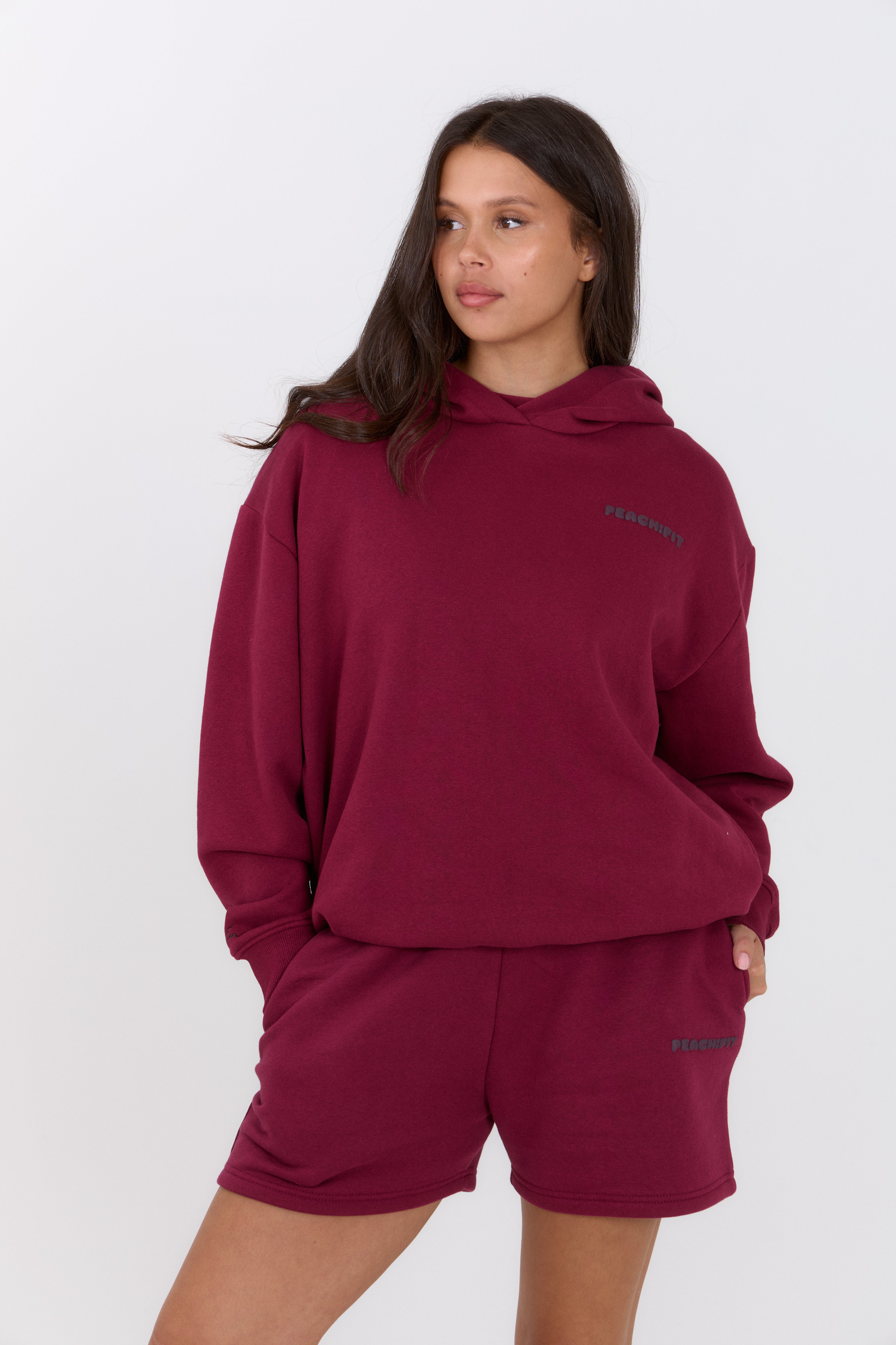Cozy Season Hoodie Burgundy