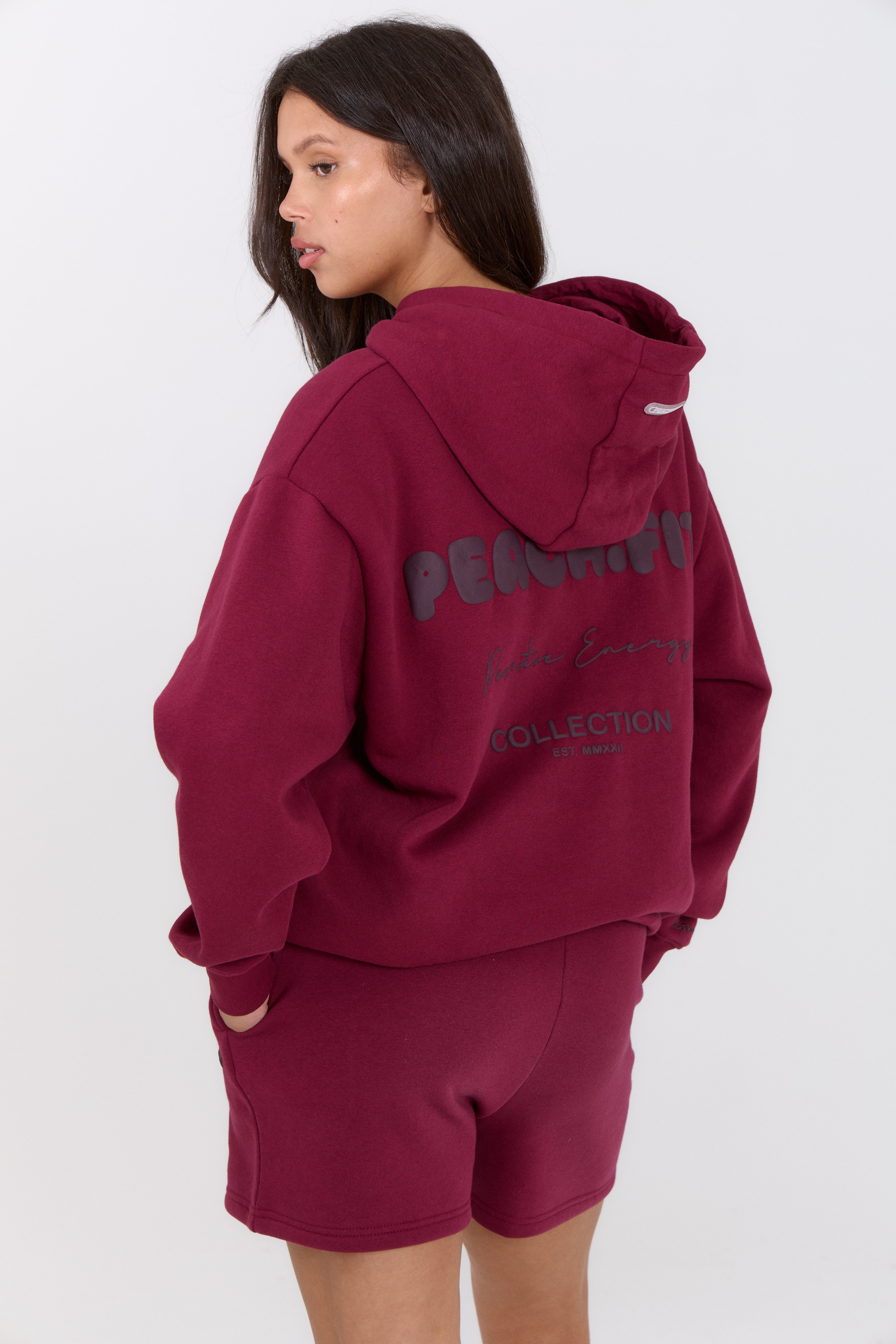 Cozy Season Hoodie Burgundy